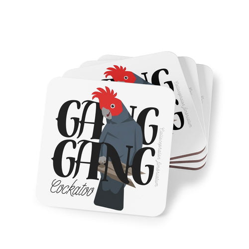 Gang-gang Cockatoo Coaster