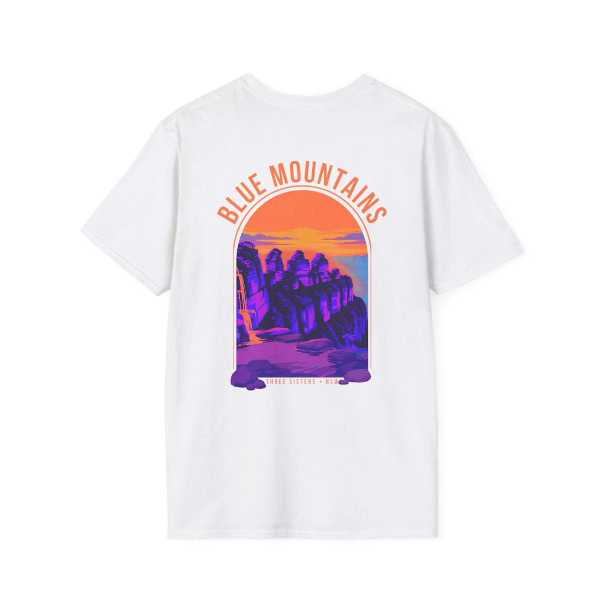 Blue Mountains Three Sisters Graphic T-Shirt