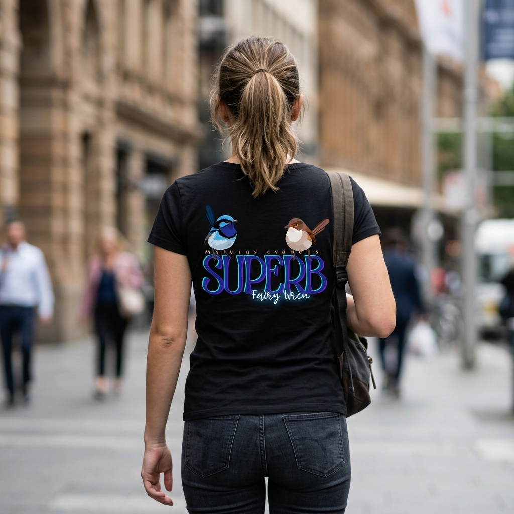 Superb Fairy Wren Tee