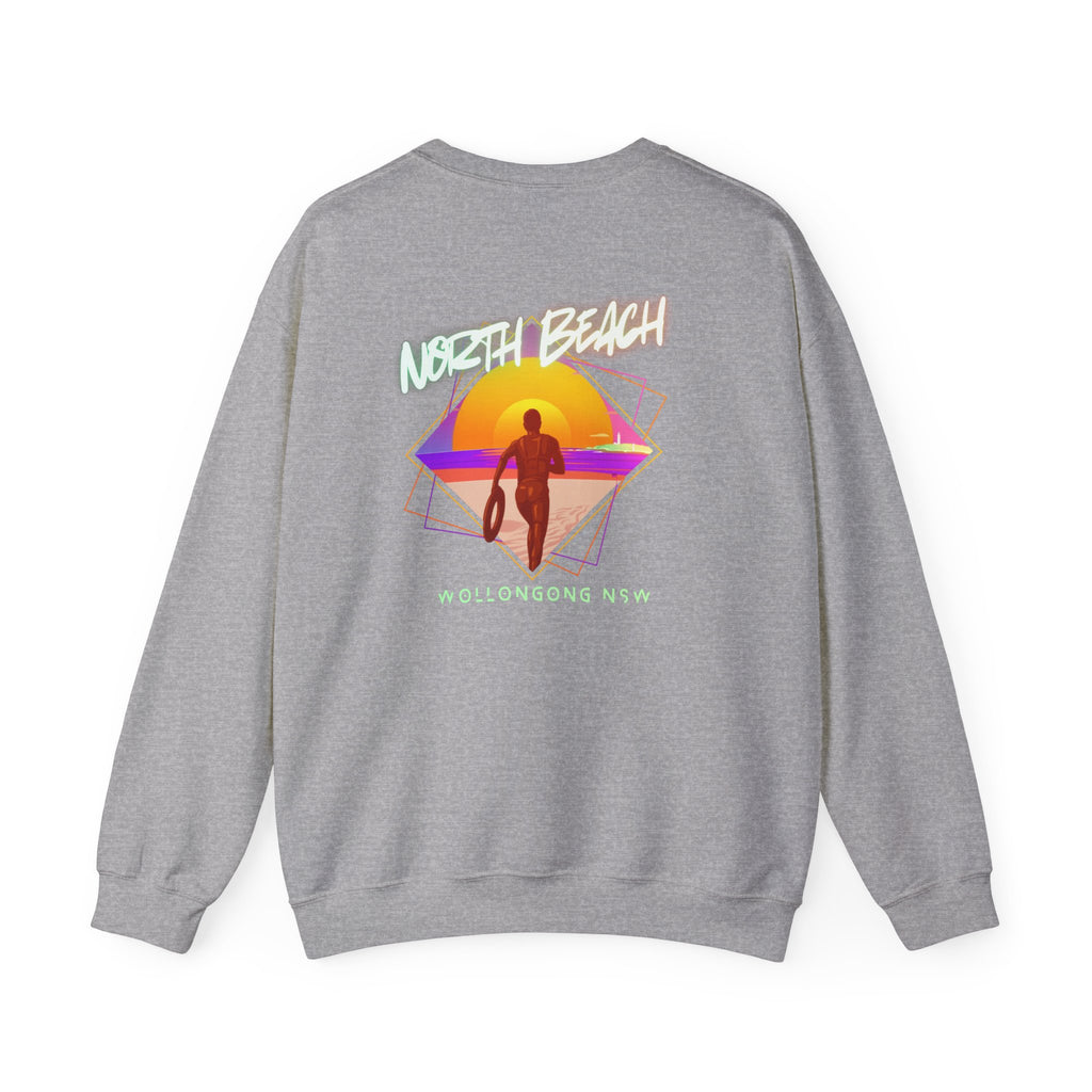 North Beach Wollongong Graphic Crewneck Sweatshirt