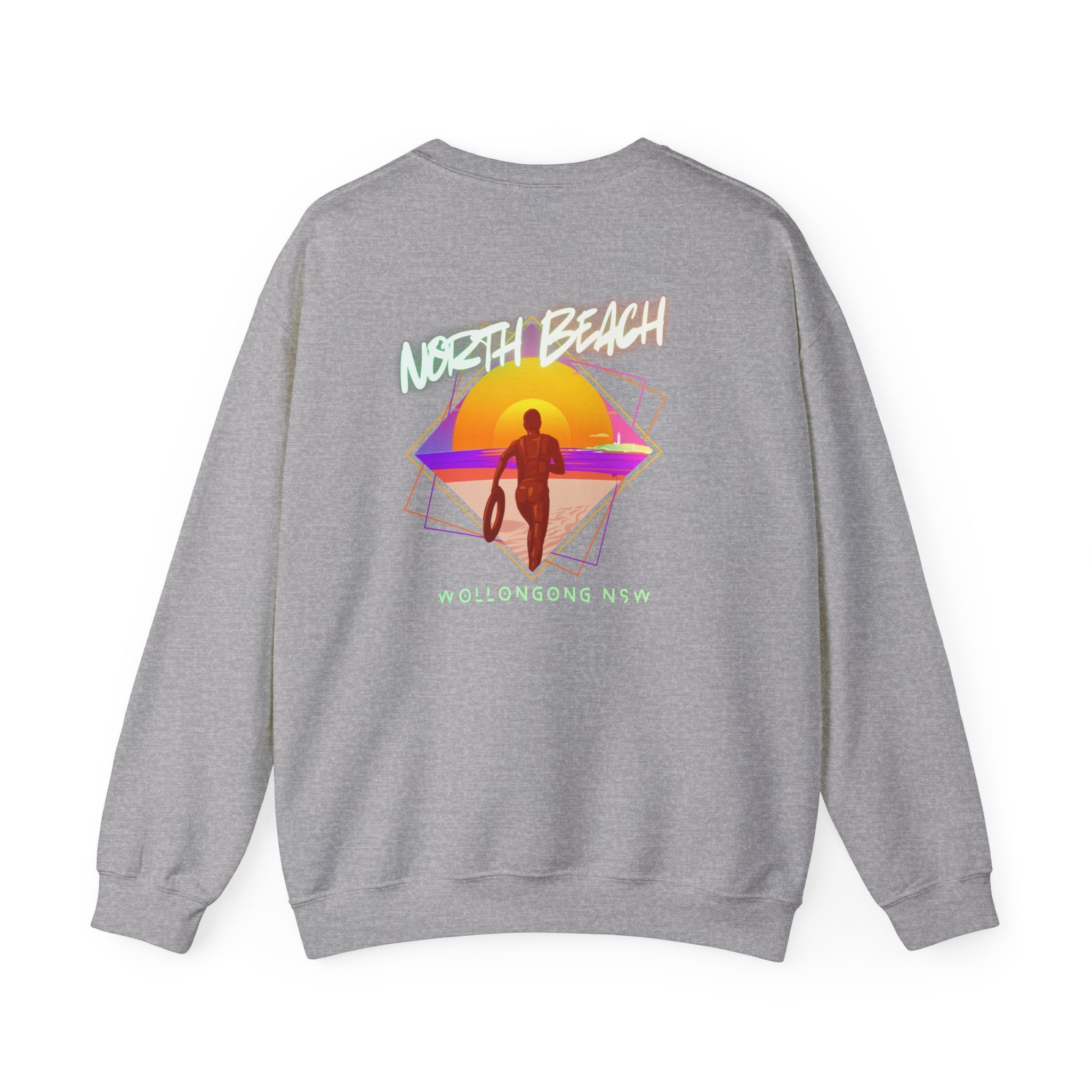 North Beach Wollongong Graphic Crewneck Sweatshirt