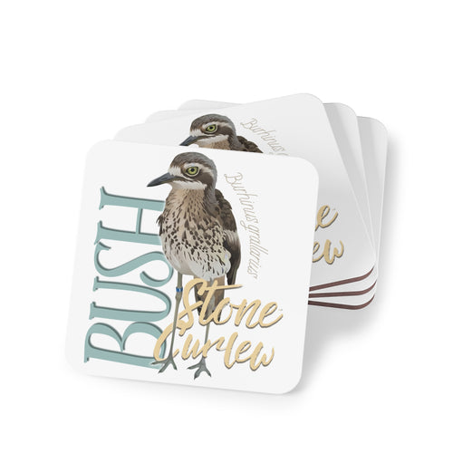 Bush Stone-curlew  Cork-Back Coaster