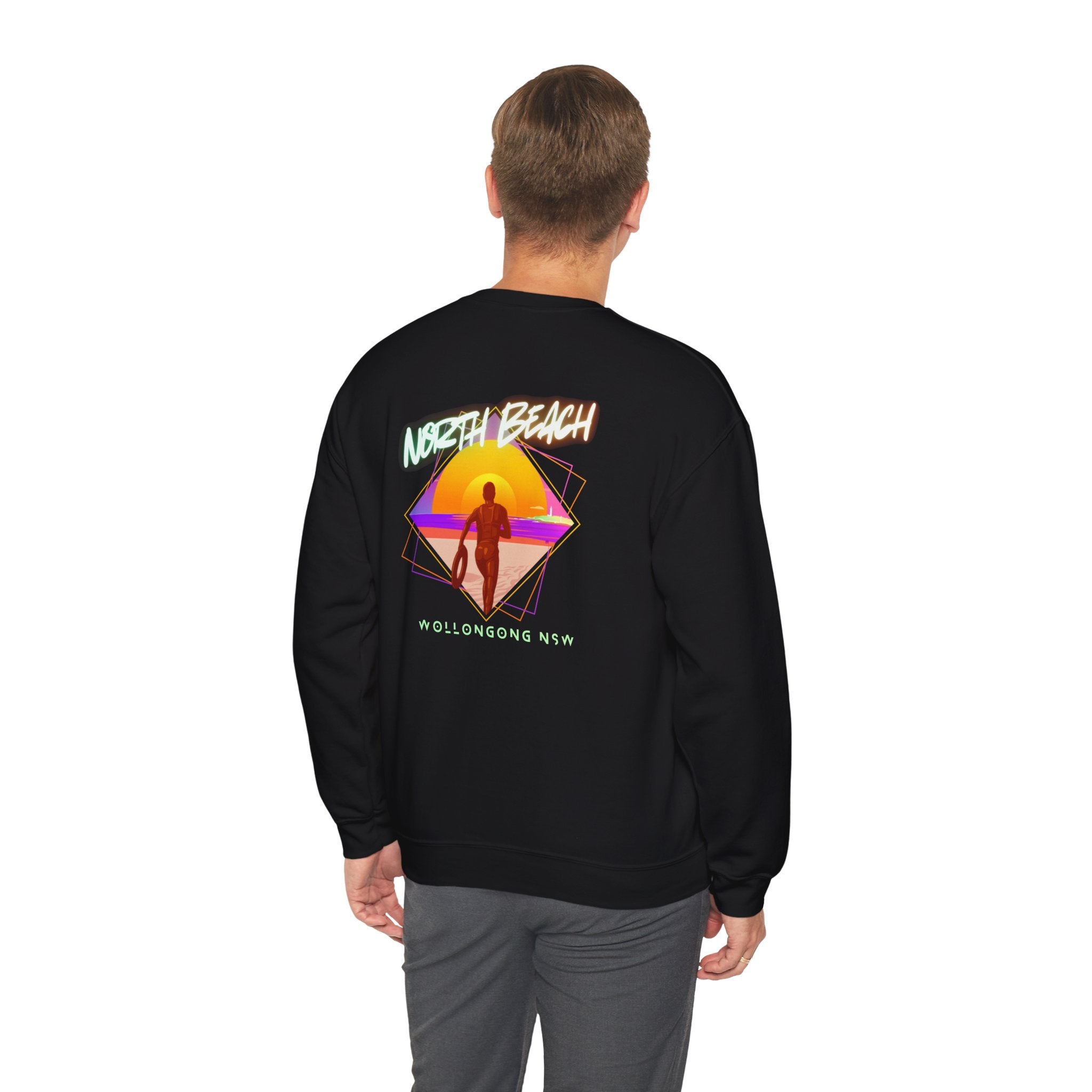 North Beach Wollongong Graphic Crewneck Sweatshirt
