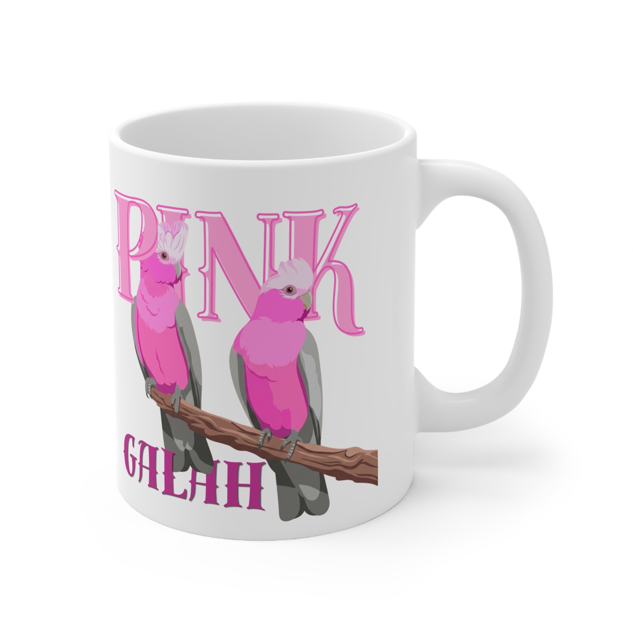 Pink Galah Mug