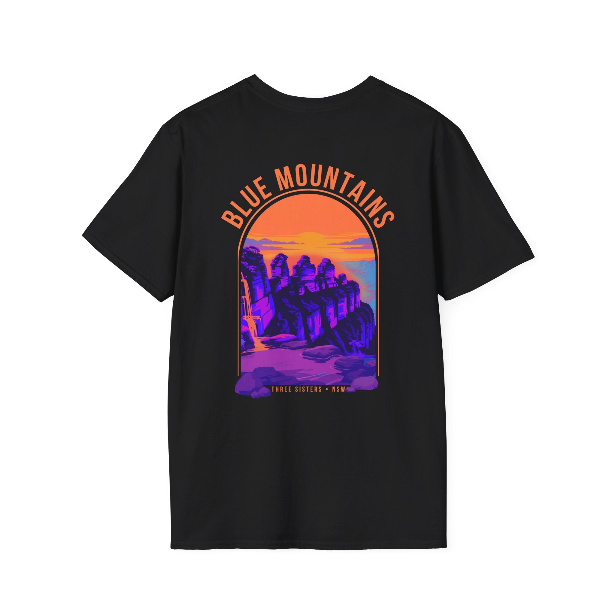 Blue Mountains Three Sisters Graphic T-Shirt