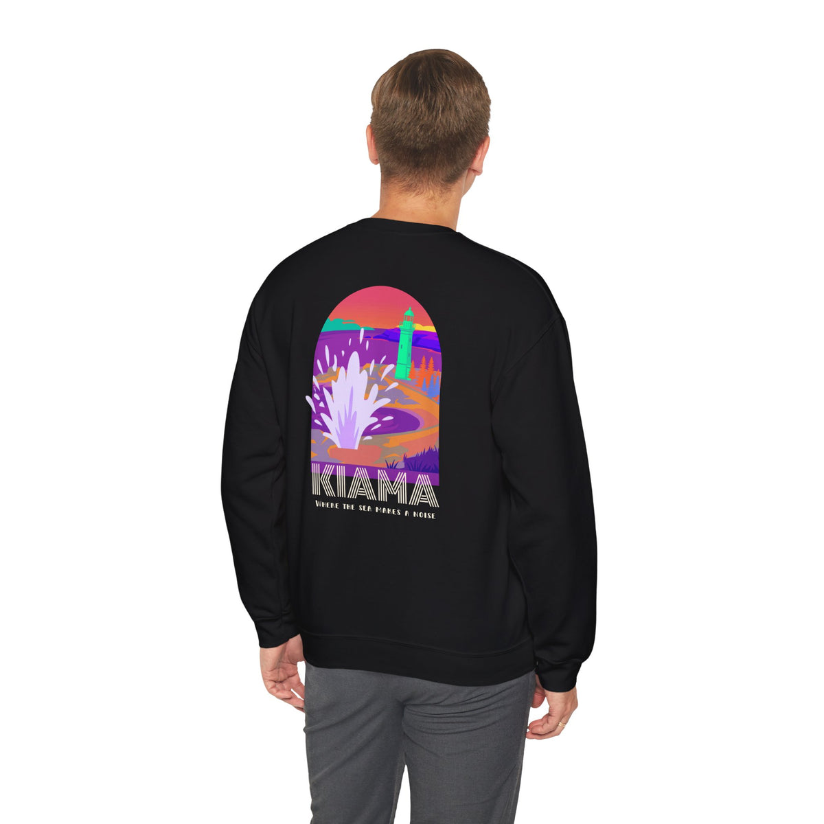 Kiama Blowhole Graphic Crewneck Sweatshirt