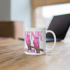 Pink Galah Mug