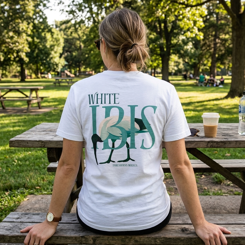 White Ibis Tee